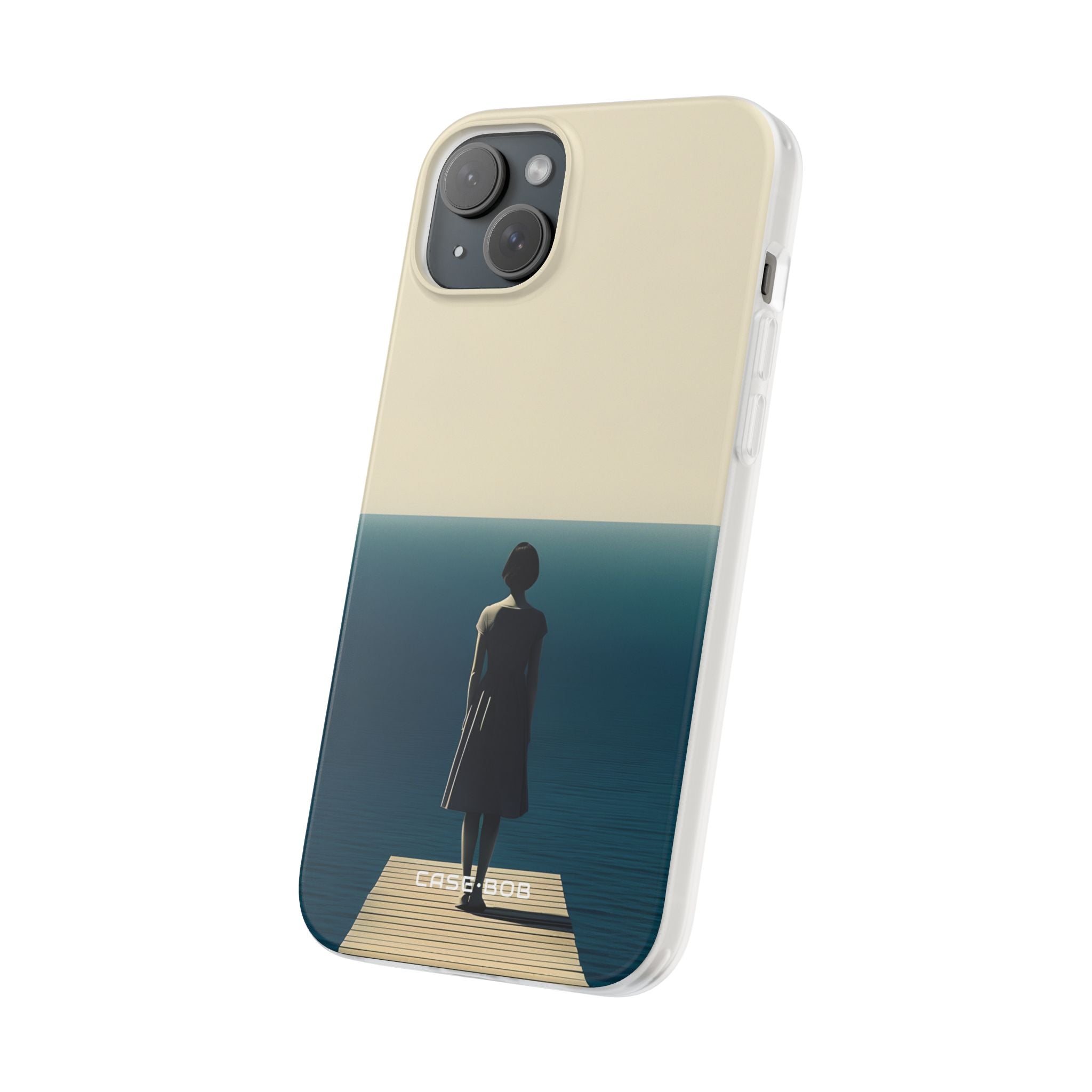 Pier Reflection iPhone 15 Plus Case - Soft
