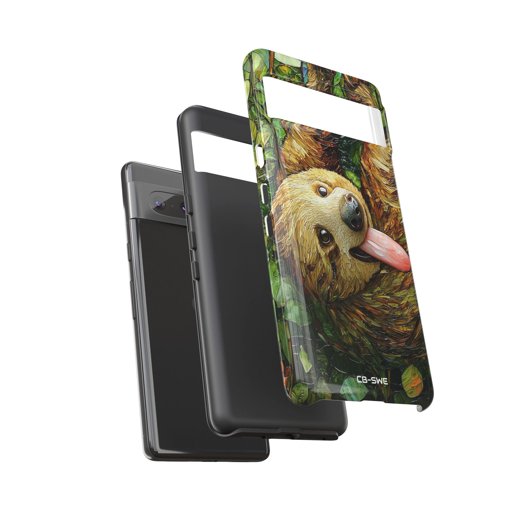Sloth Hangs Playfully - Google Pixel Case