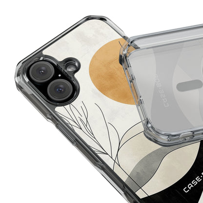 Orange Halo iPhone 15 Case - Impact