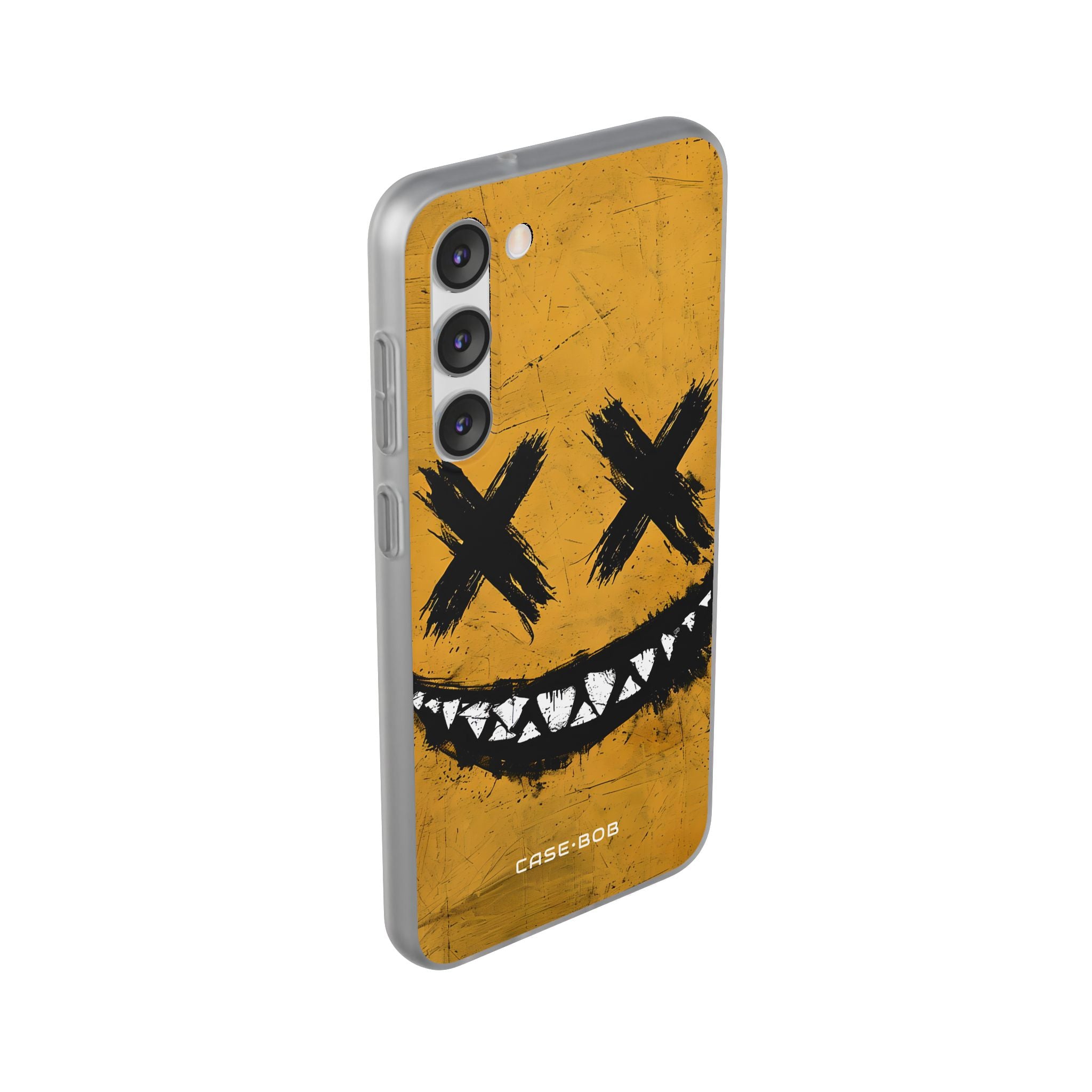 Jagged Smile Yellow Samsung S23 Plus Case - Soft