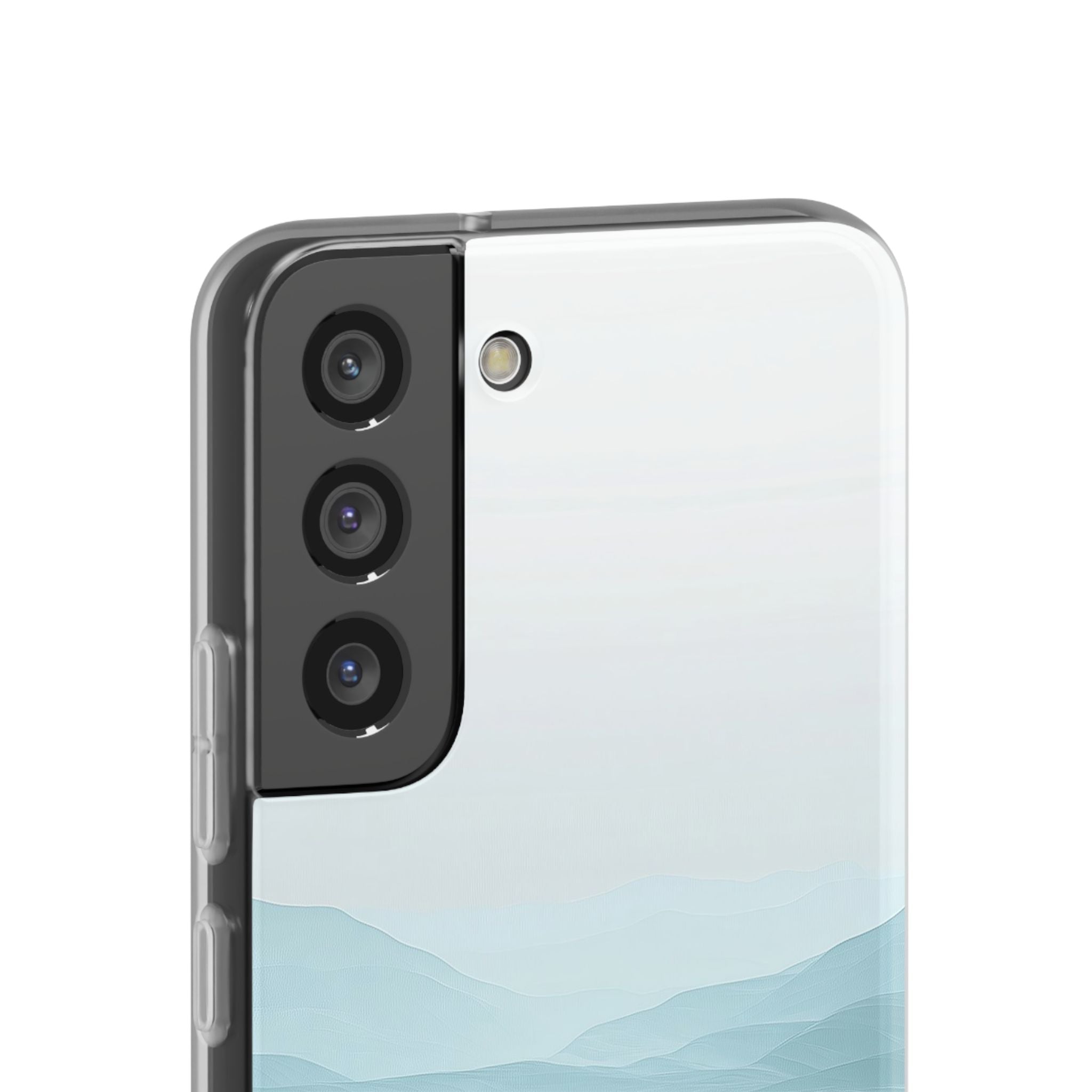 Teal Mist Mountains Samsung S22 - Soft