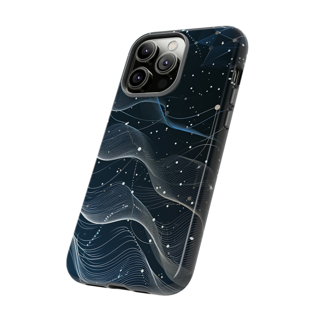 Connectivity Wave: Network Gradient - Protective Phone Case