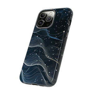 Connectivity Wave: Network Gradient - Protective Phone Case