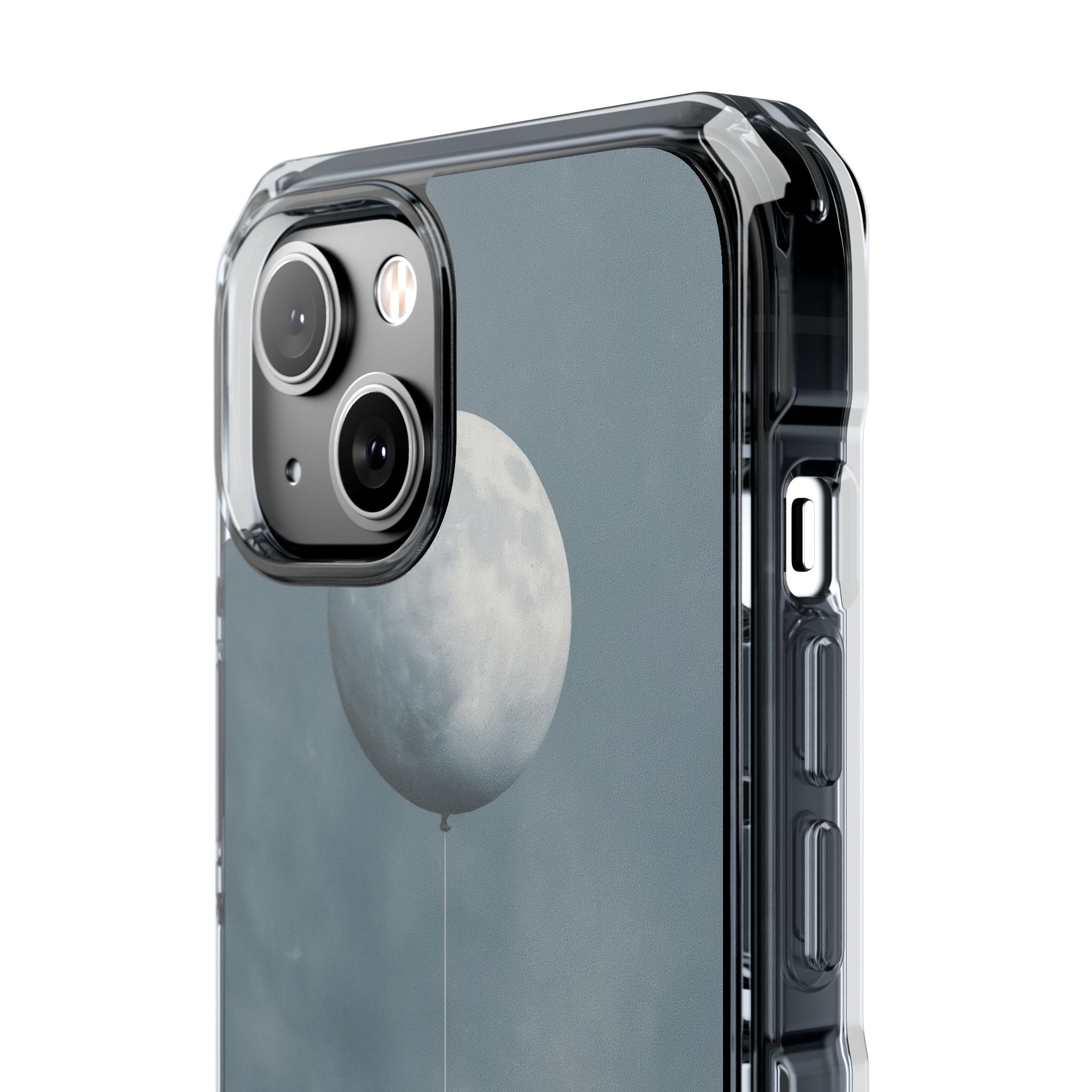 Moon Cradled Softly iPhone Case - Impact