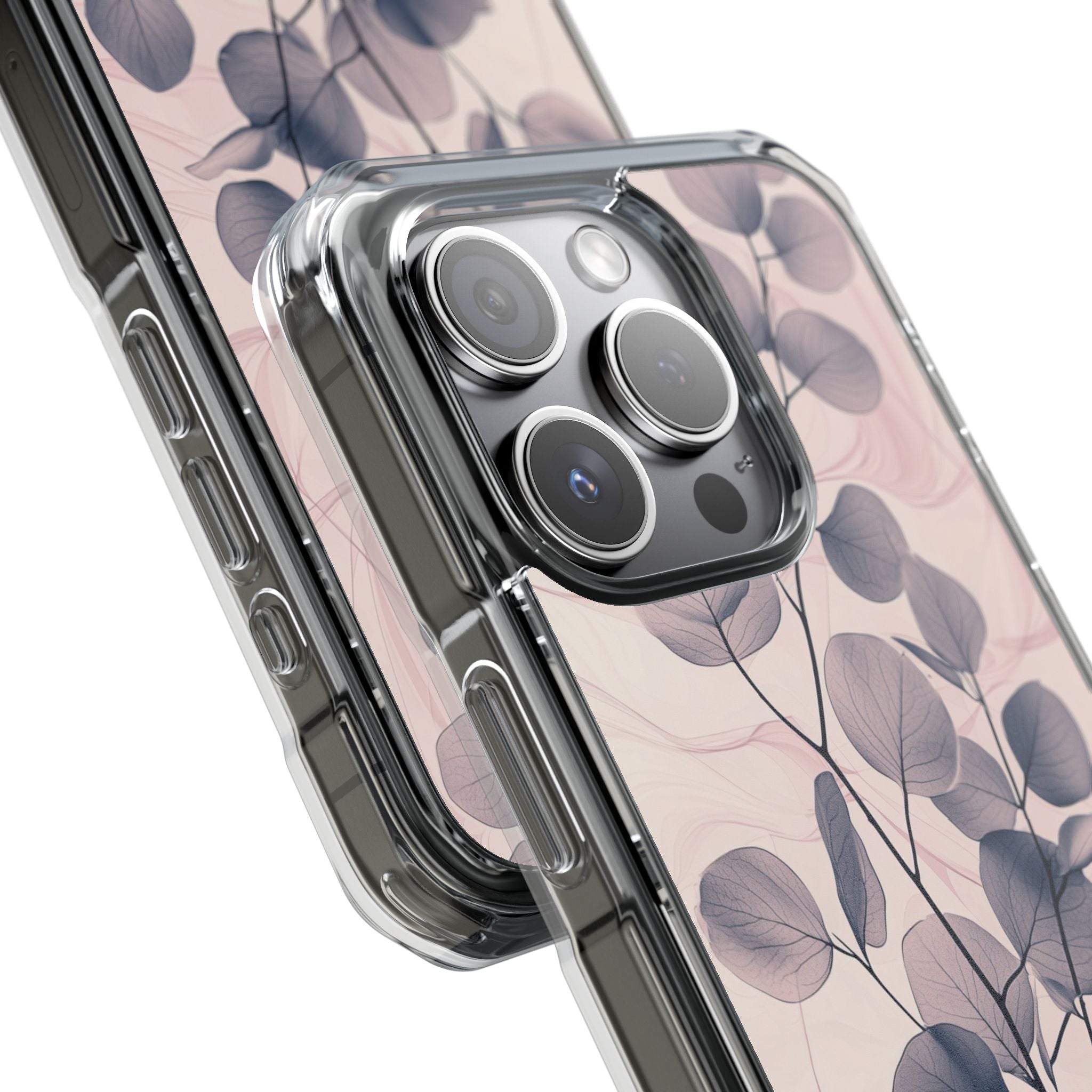 Veined Leaf Whisper iPhone 15 Pro Case - Impact