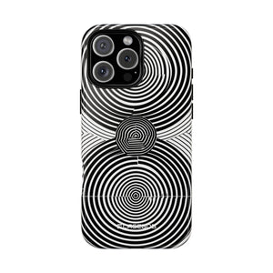 Dynamic Depth: Black and White Op-Art - for iPhone 16