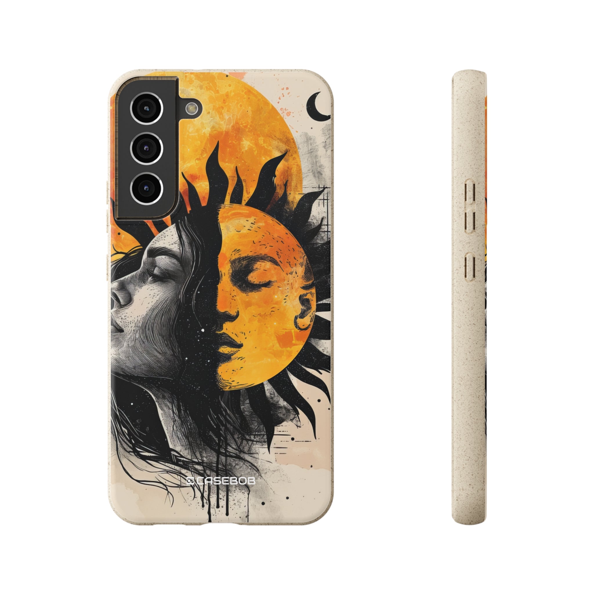 Sunlit Duality | Biodegradable Phone Case