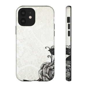 Rosett Gothic Flower - Protective Phone Case