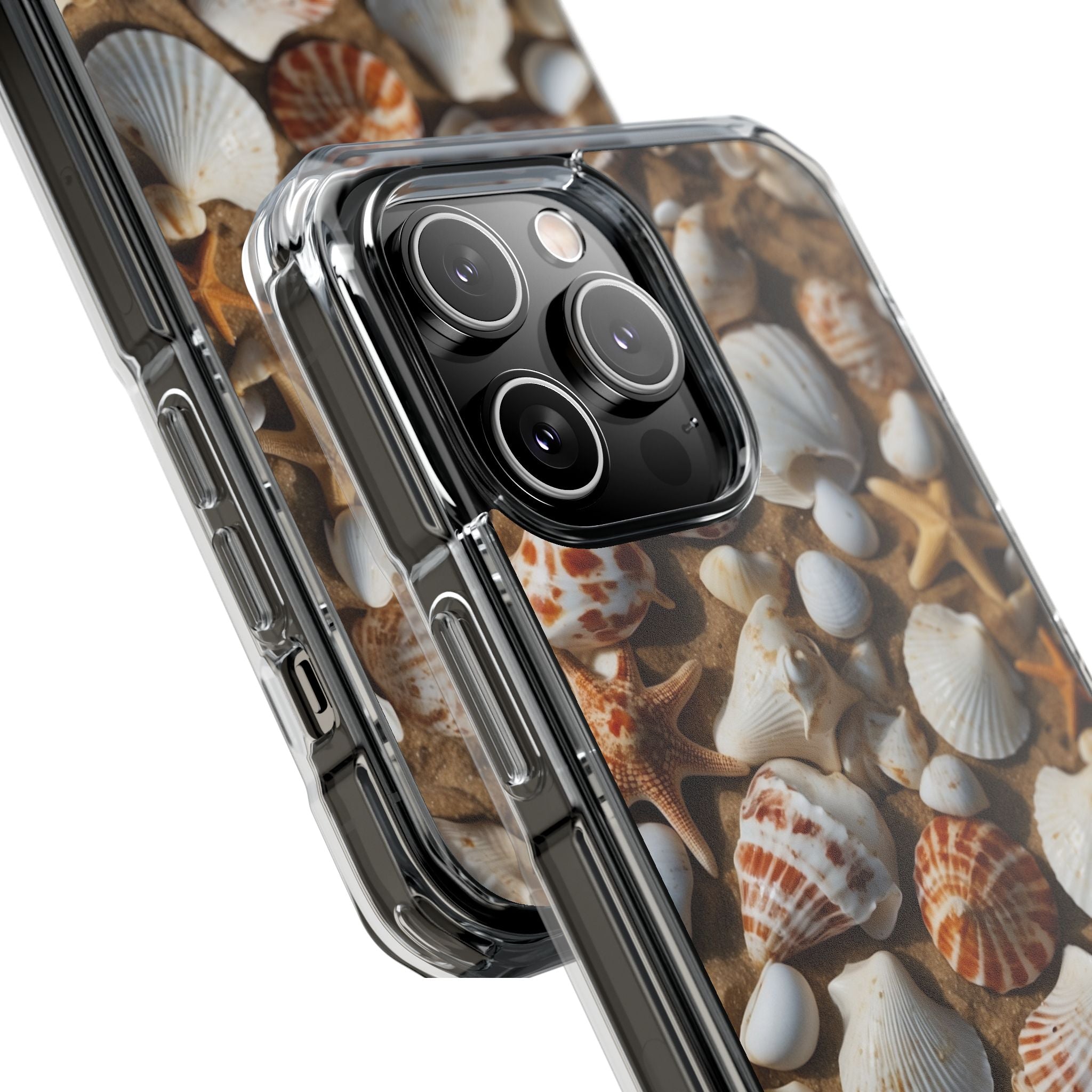 Seashells Embrace Shore iPhone Case - Impact