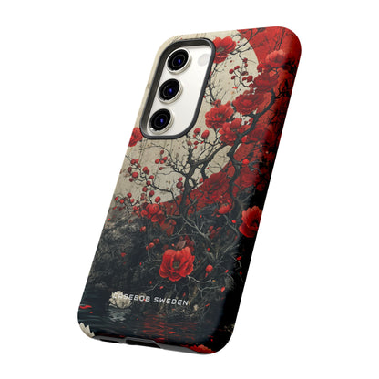 Zen Blossoms in Moonlight Samsung S23 - Tough Phone Case