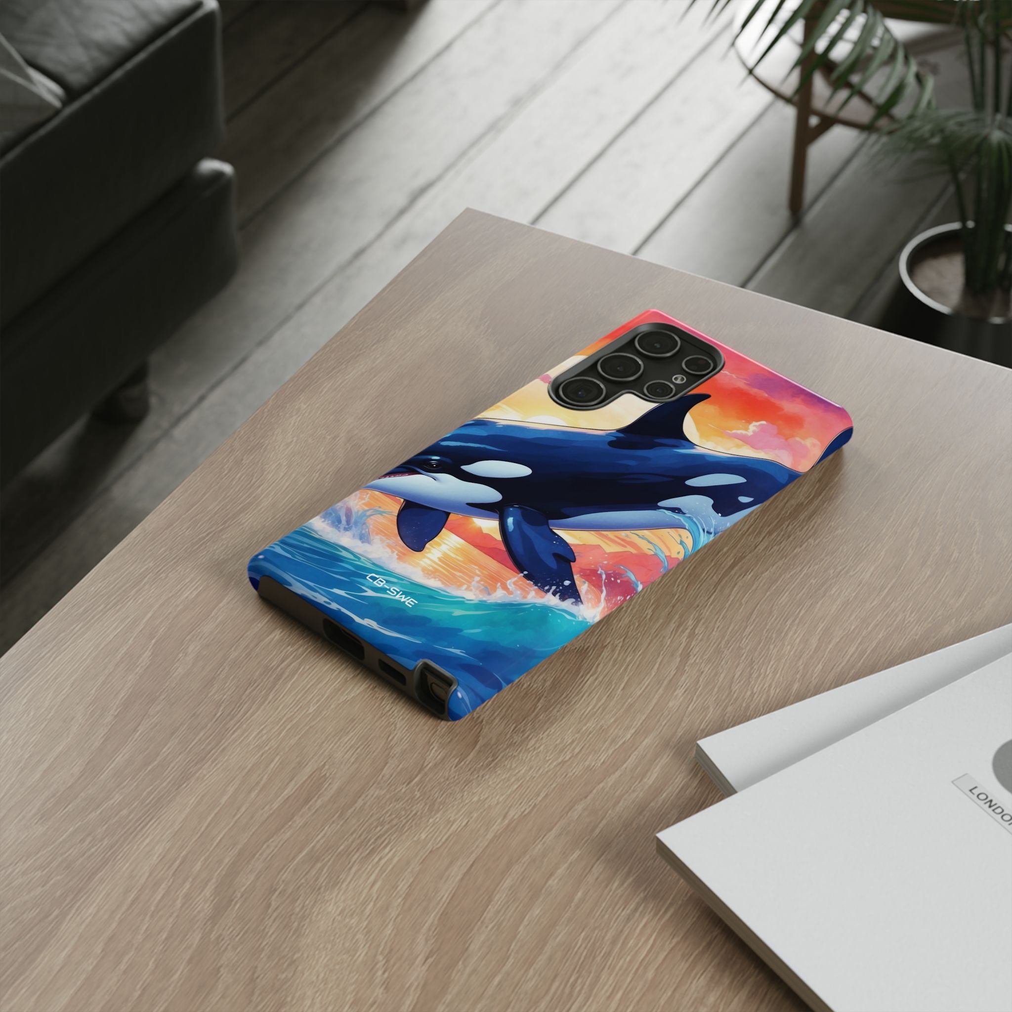 Orca Leaps Joyfully - Samsung Case