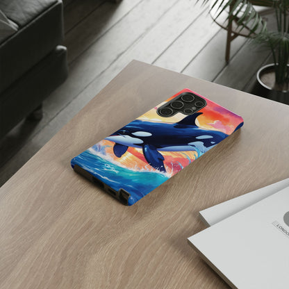 Orca Leaps Joyfully - Samsung Case