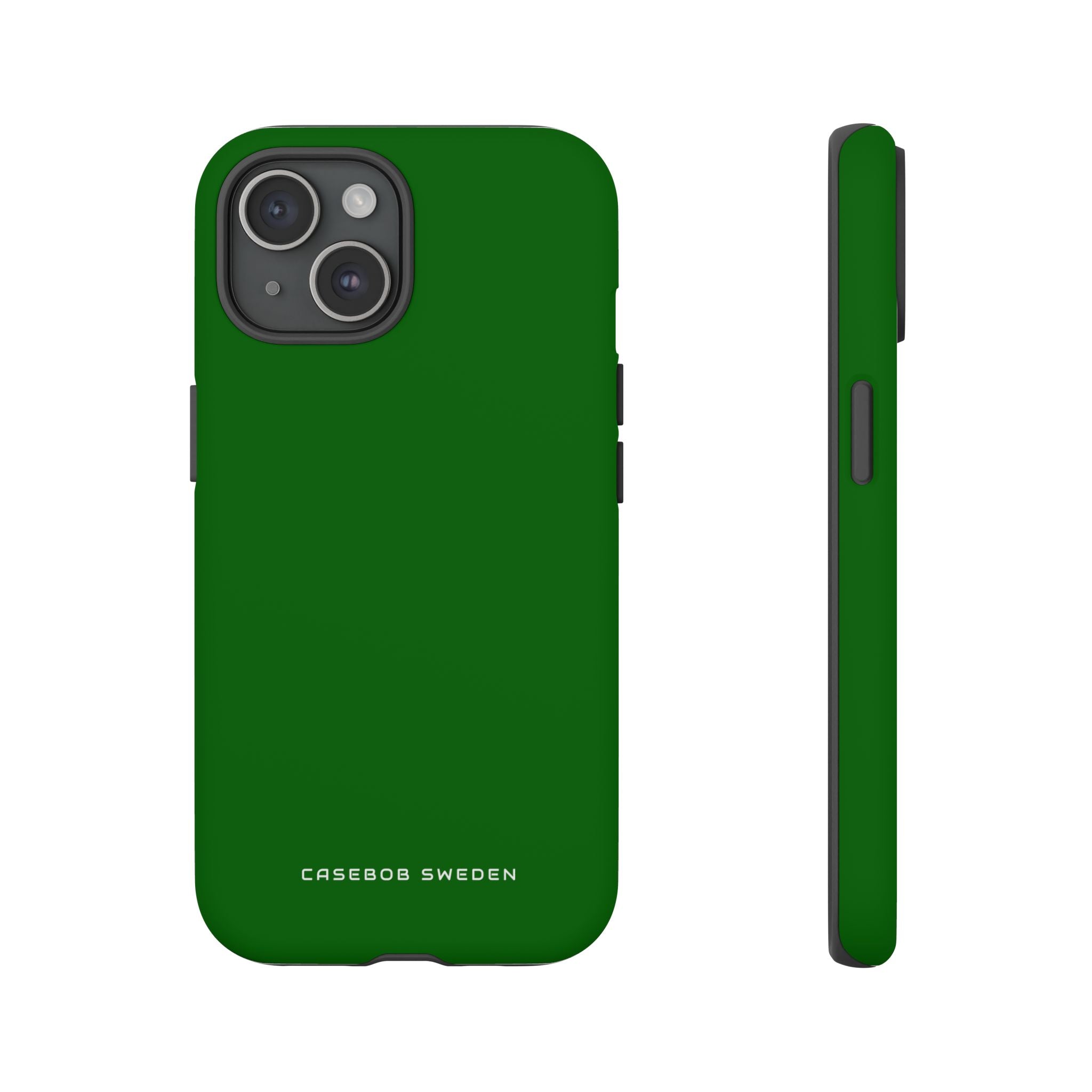 Dark Green iPhone 15 - Tough Phone Case