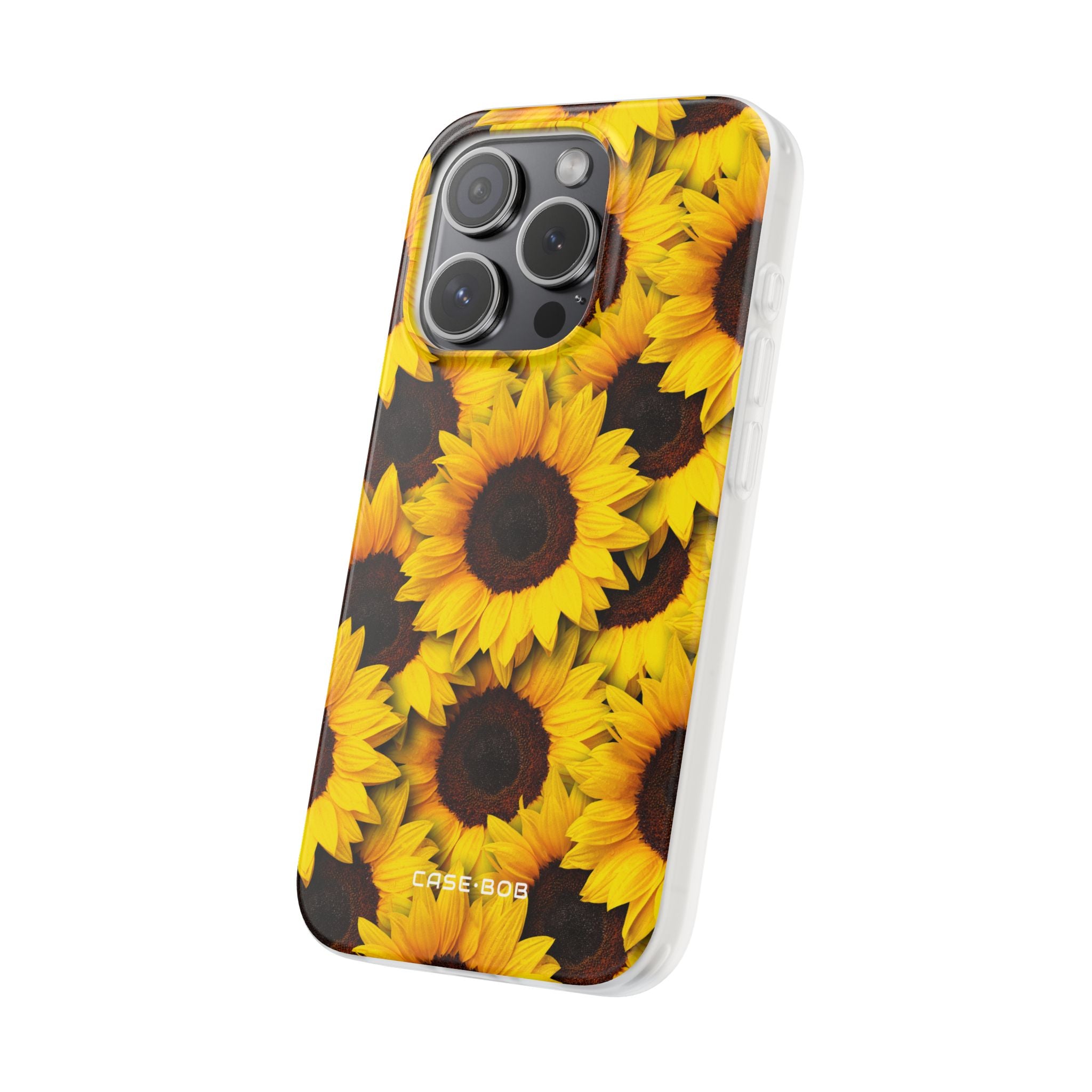 Sunflower Glow iPhone 15 Pro Case - Soft
