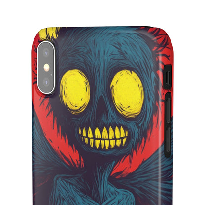 Gothic Winged Apparition  iPhone X - Slim Phone Case