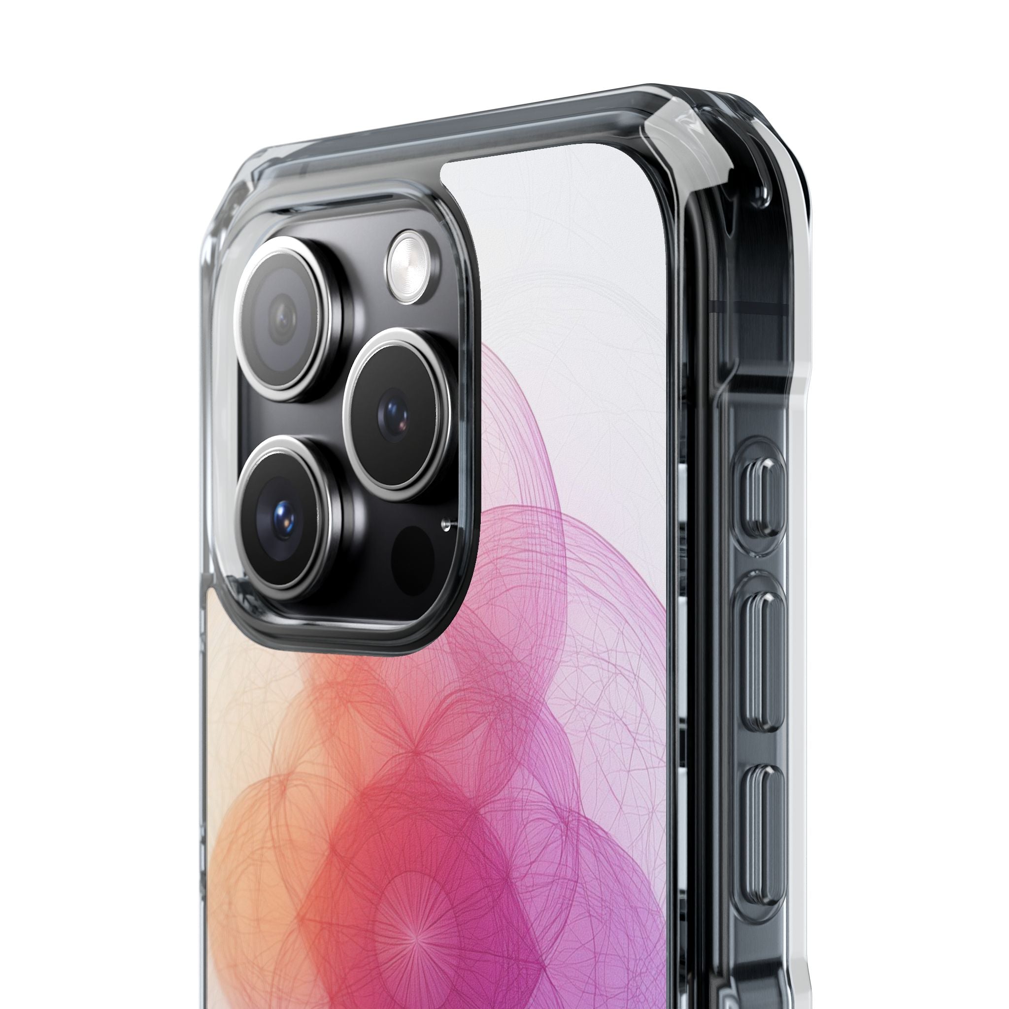 Radiant Circles Expand iPhone Case - Impact