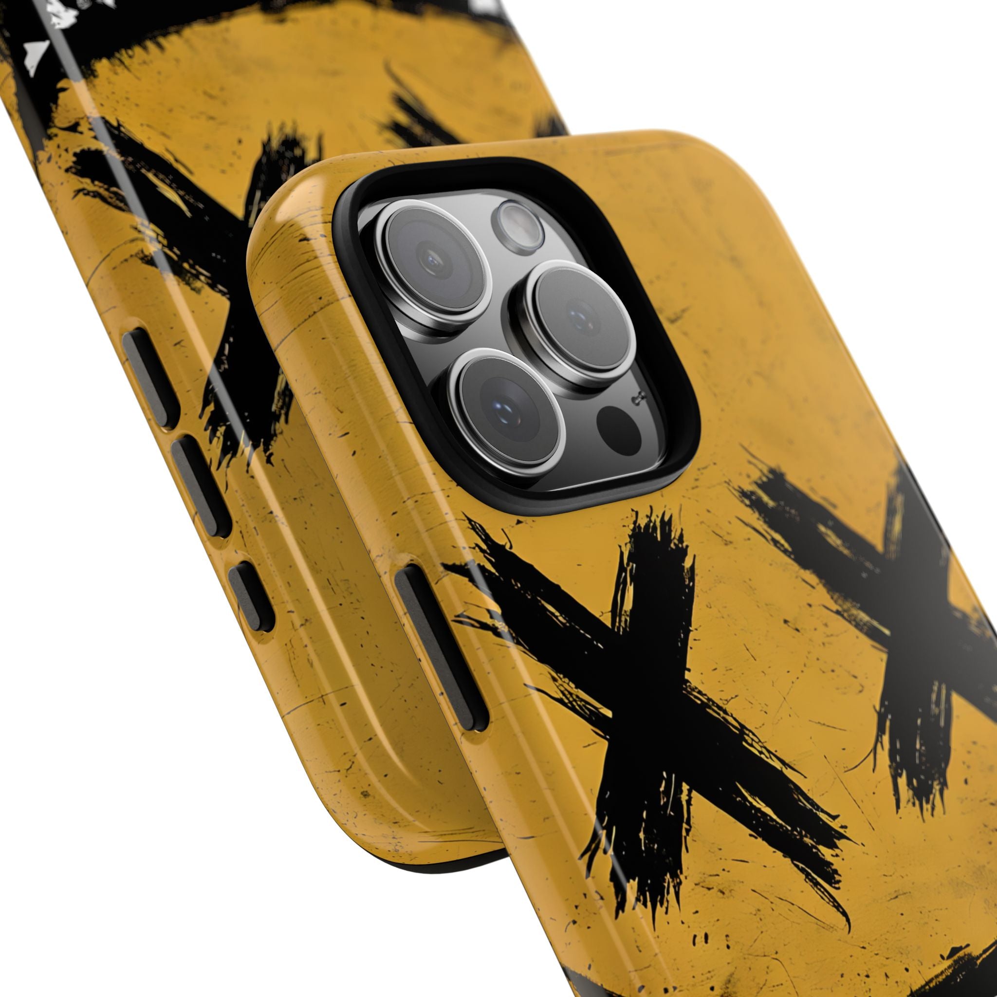 Jagged Smile Yellow iPhone 16 Pro Max Case - Tough