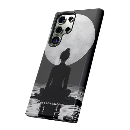 Zen Serenity Moon Reflection Samsung S23 - Tough Phone Case