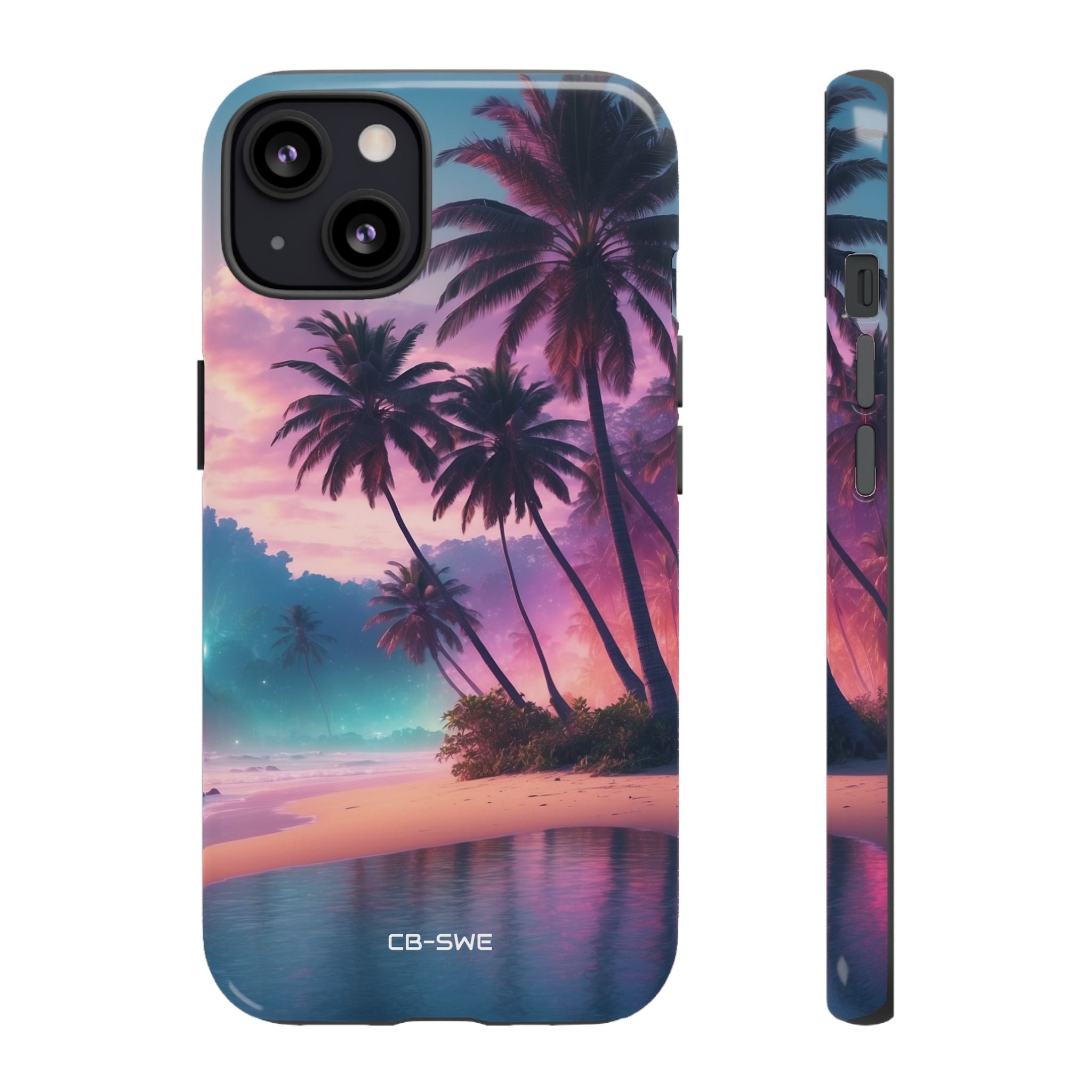 Ethereal Waves Crash - iPhone Case