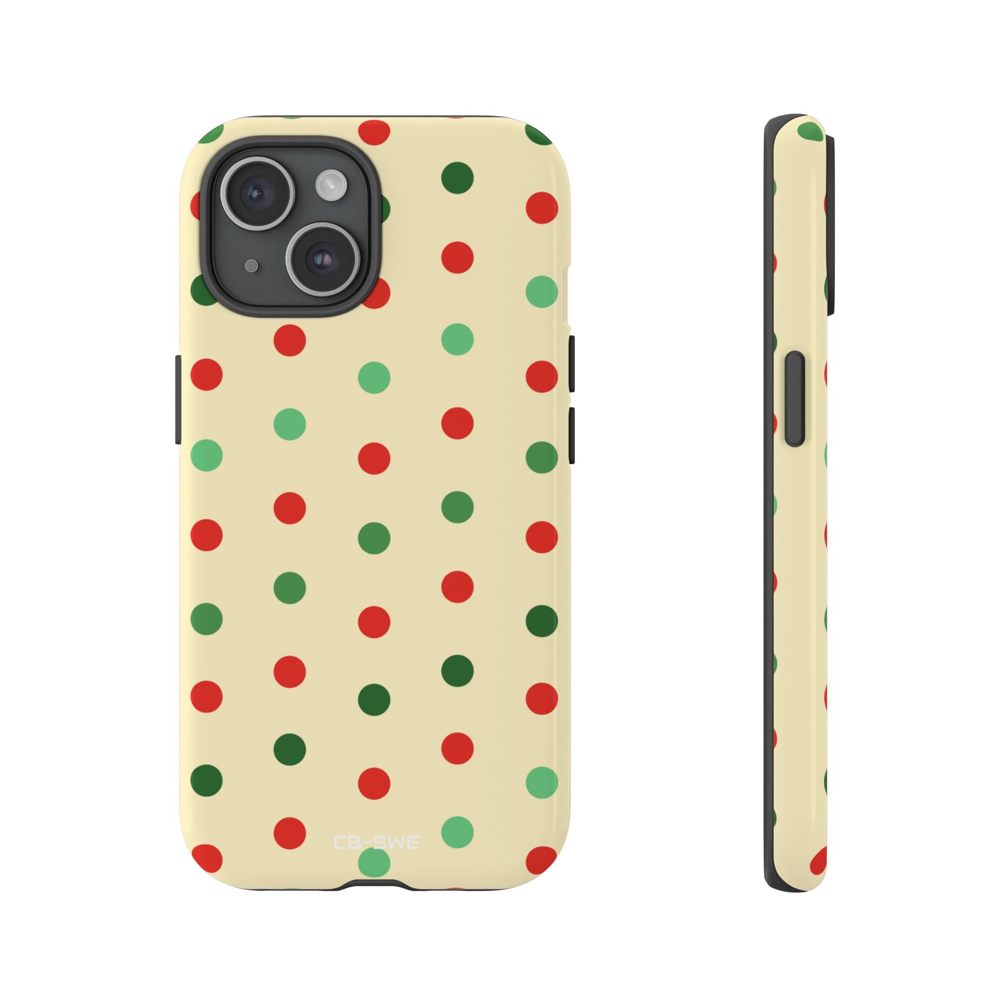 Colorful Dots Dance - iPhone Case