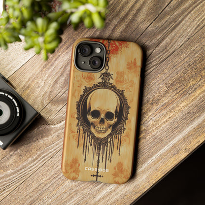 Skull Pendant iPhone 15 Plus Case - Tough