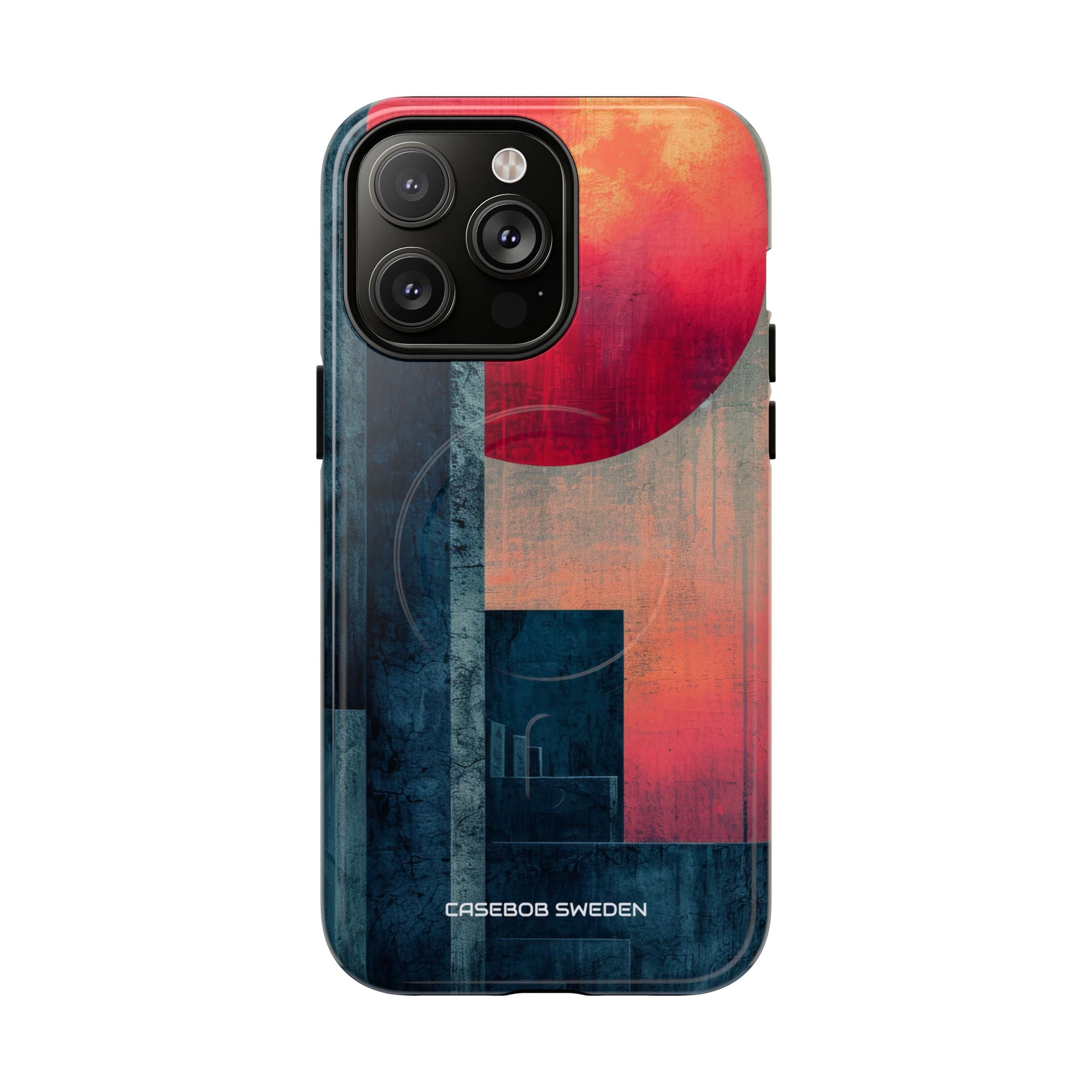 Abstract Geometric Skyline - Tough + MagSafe® iPhone 14 Phone Case