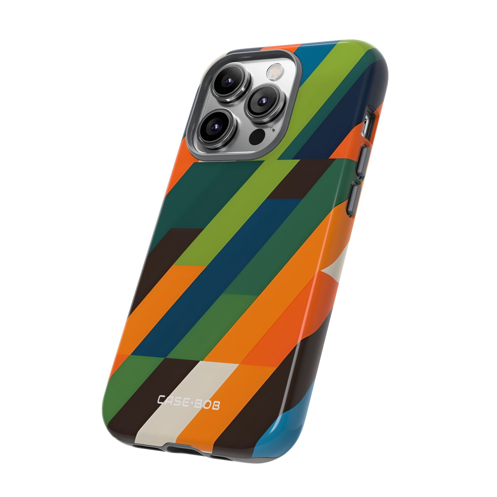 Diagonal Blaze iPhone 14 Pro Case - Tough