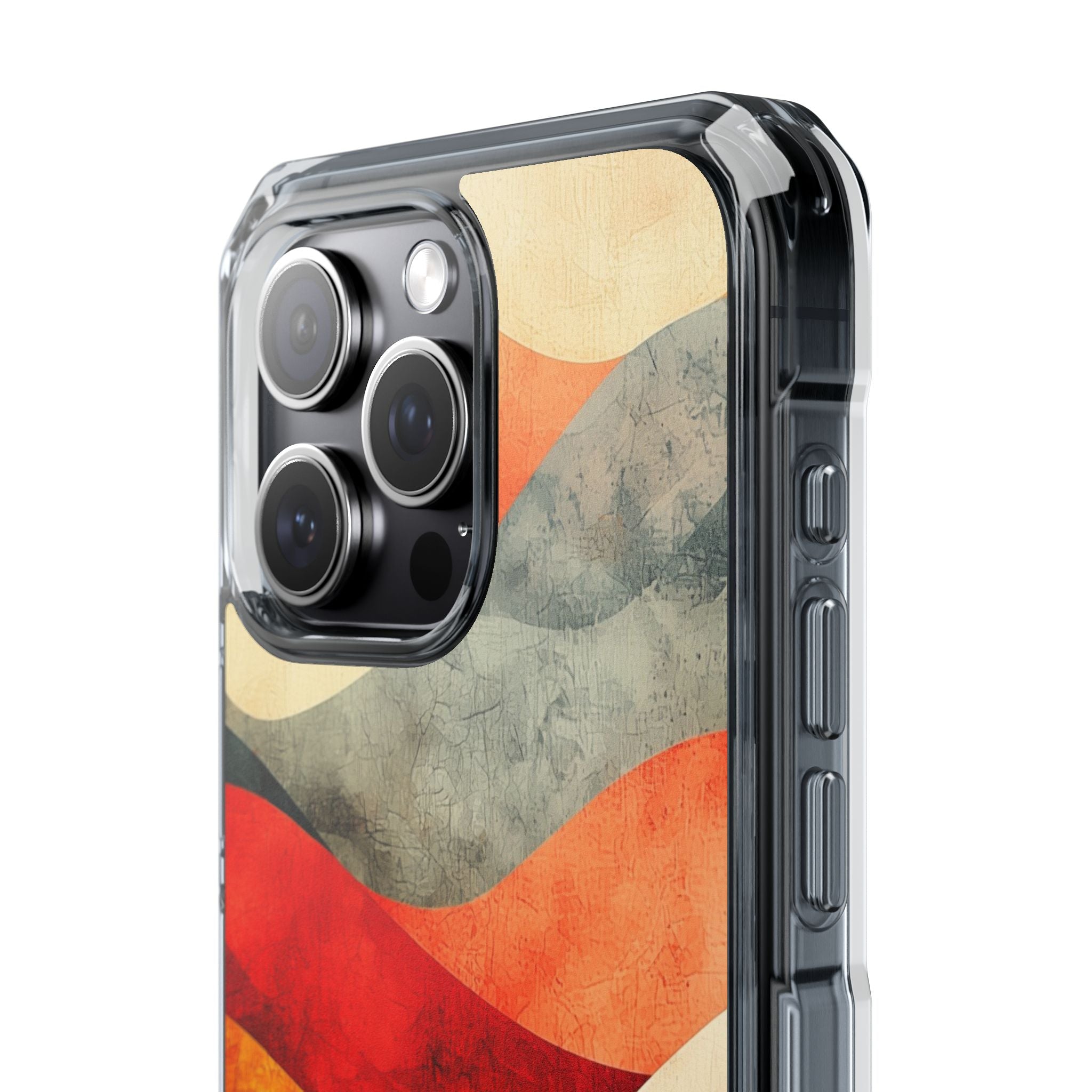 Cracked Wave Sunset iPhone 15 Pro Max Case - Impact