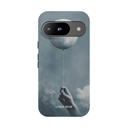 Moon Balloon Google Pixel 9 Case - Tough