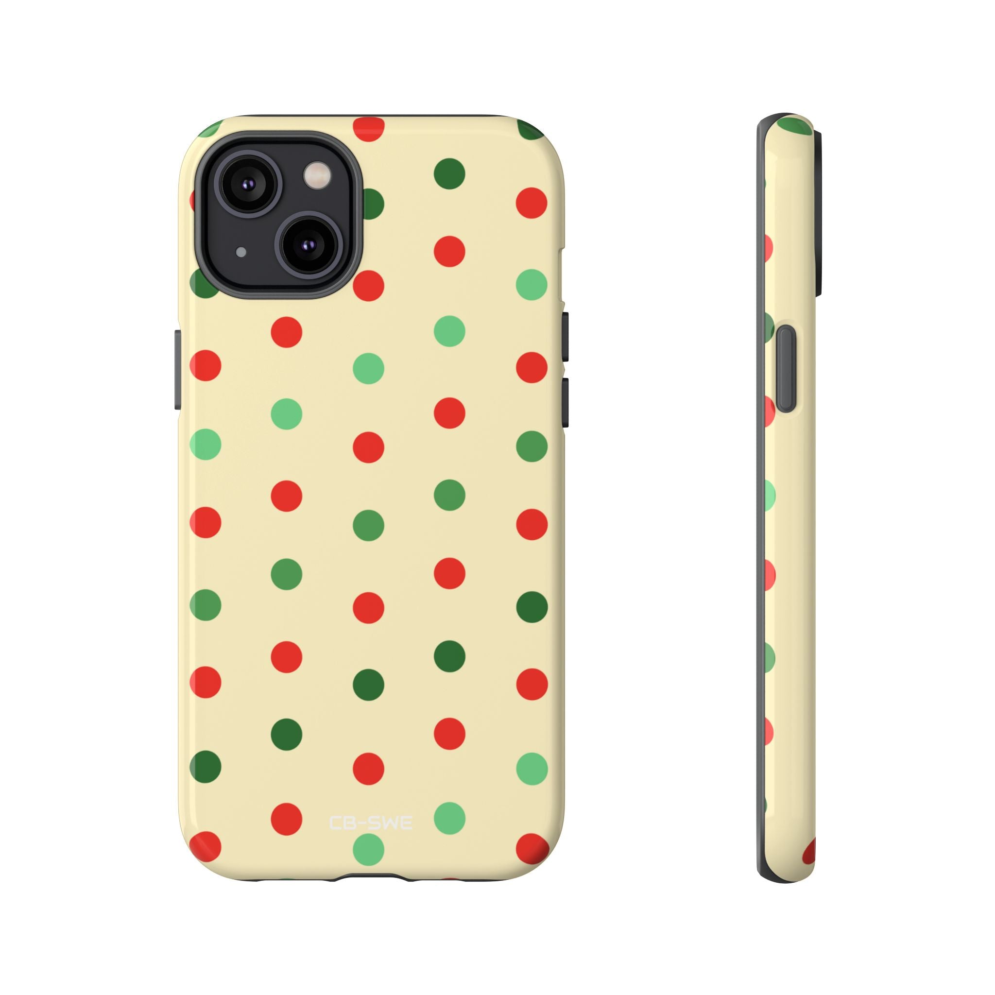 Colorful Dots Dance - iPhone Case