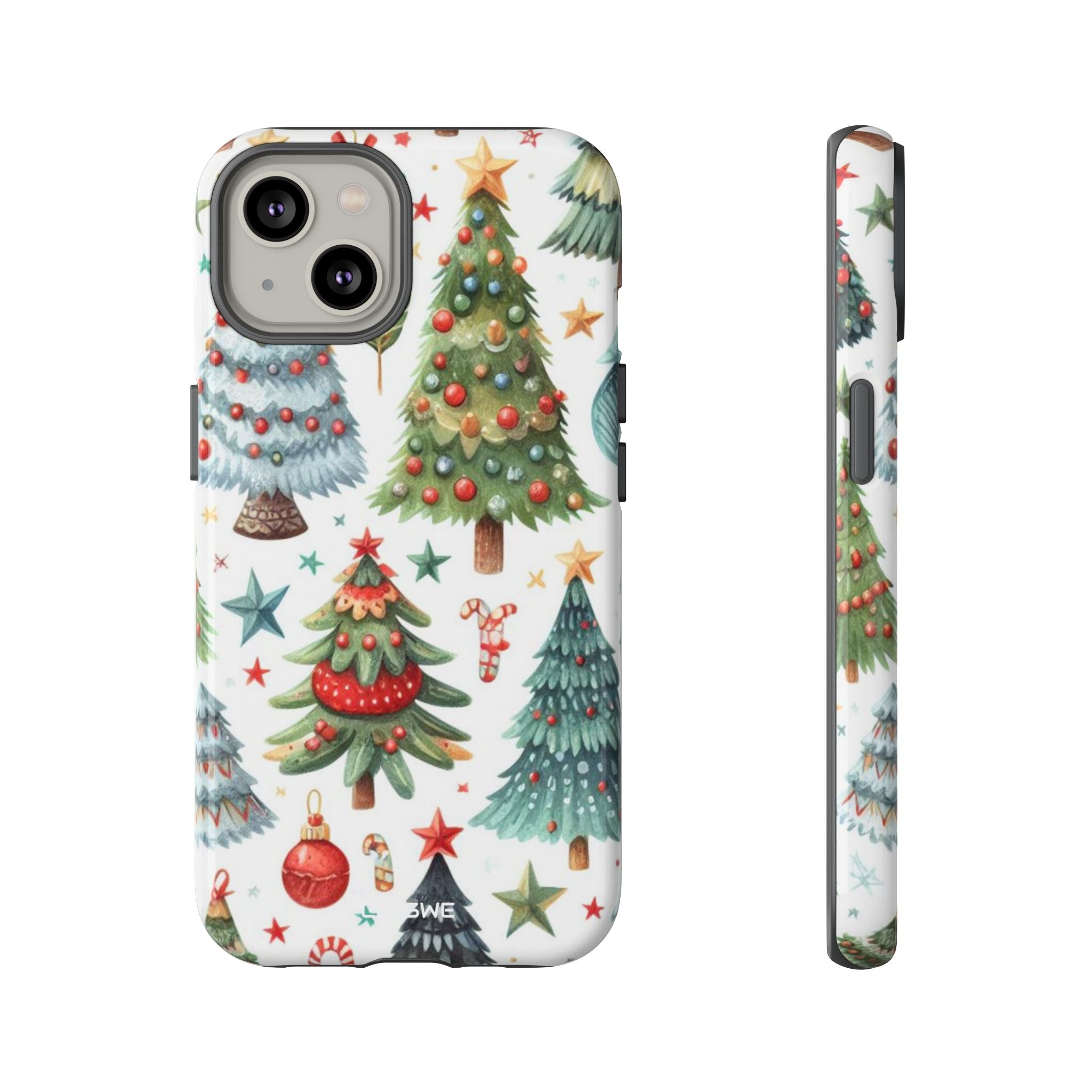 Whimsical Trees Dance - iPhone Case
