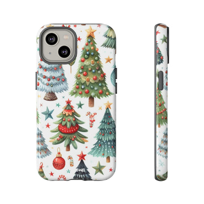 Whimsical Trees Dance - iPhone Case