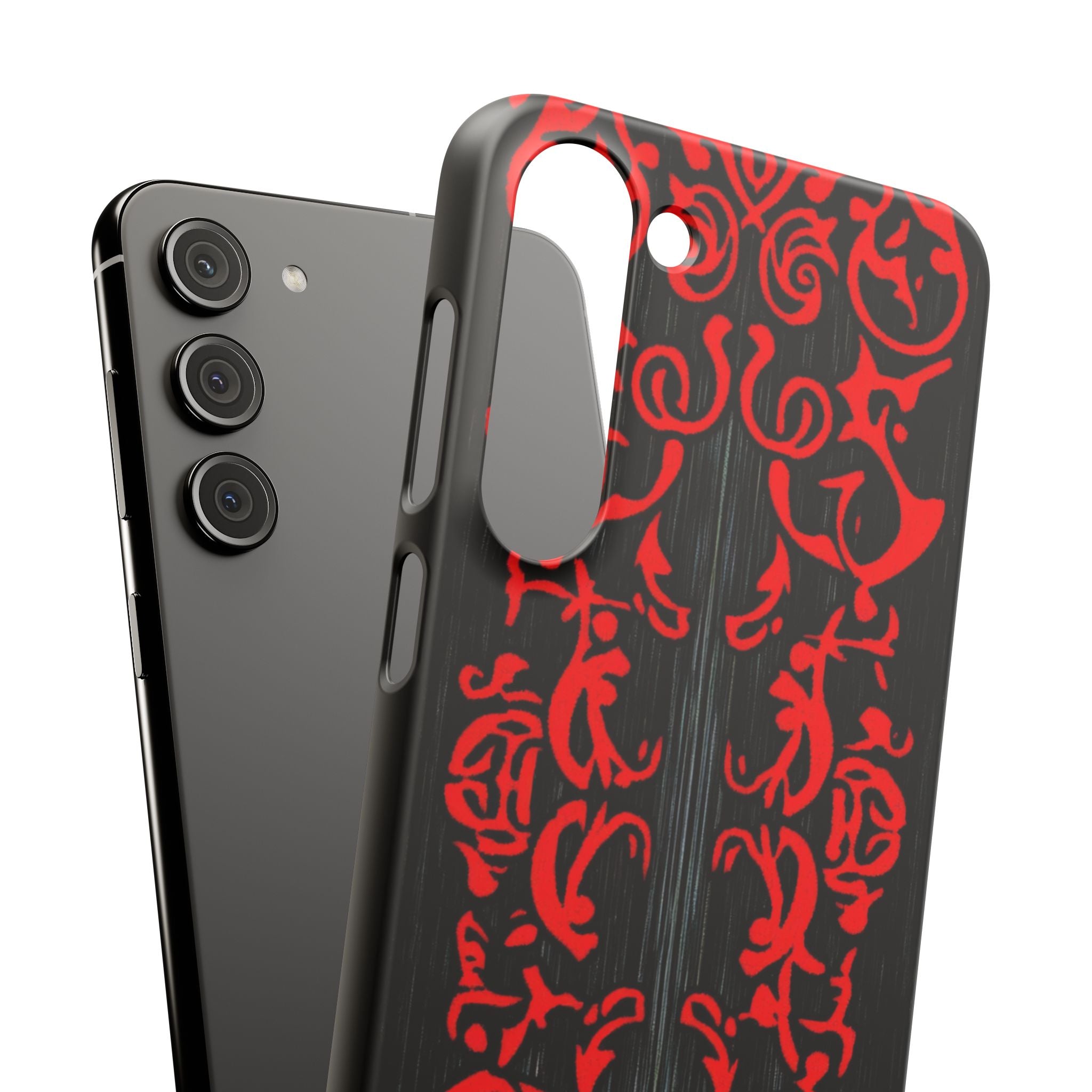 Gothic Crimson Symmetry Samsung S23 - Slim Phone Case