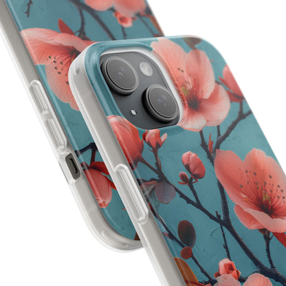 Floral Harmony Burst iPhone 15 - Flexi Phone Case