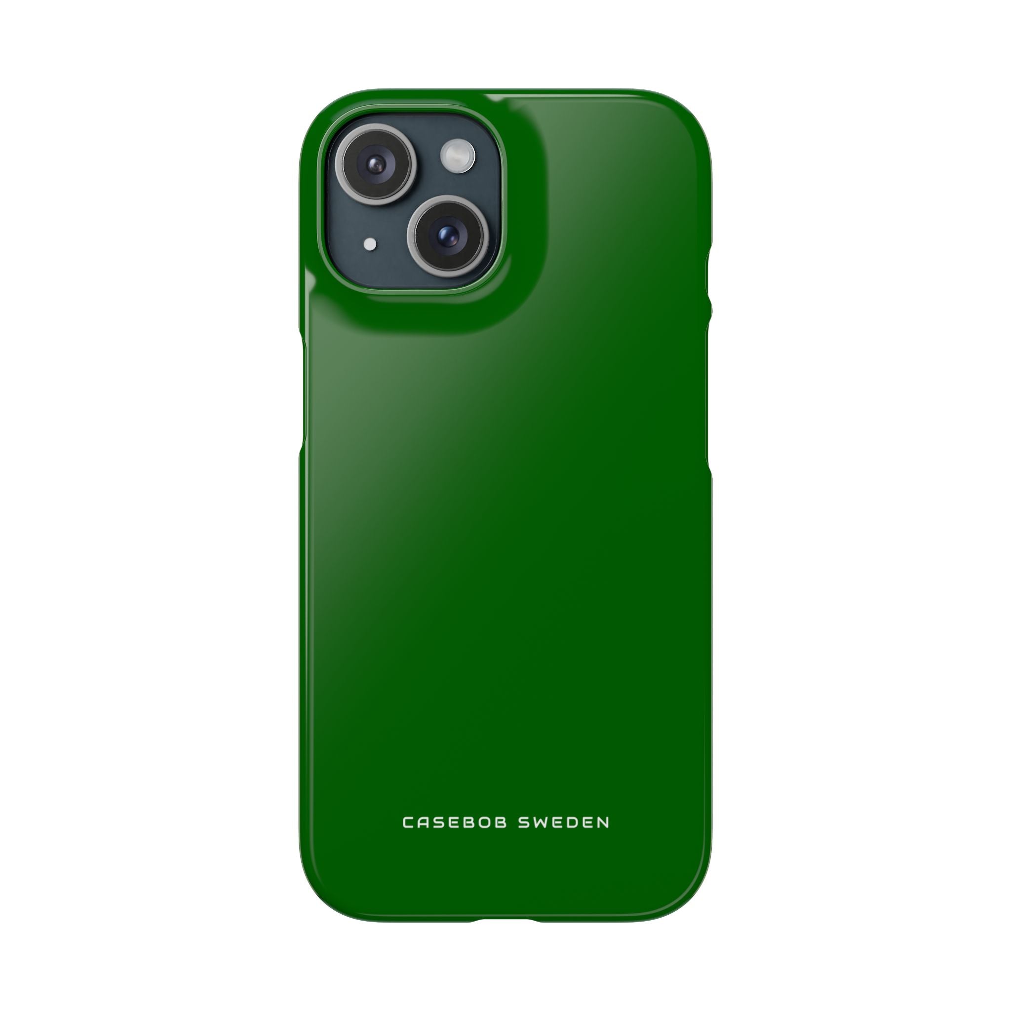 Dark Green iPhone 15 - Slim Phone Case