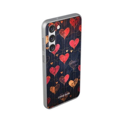 Golden Hearts Network Samsung S23 Plus Case - Soft