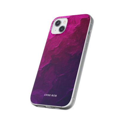 Violet Swirl iPhone 14 Plus Case - Soft