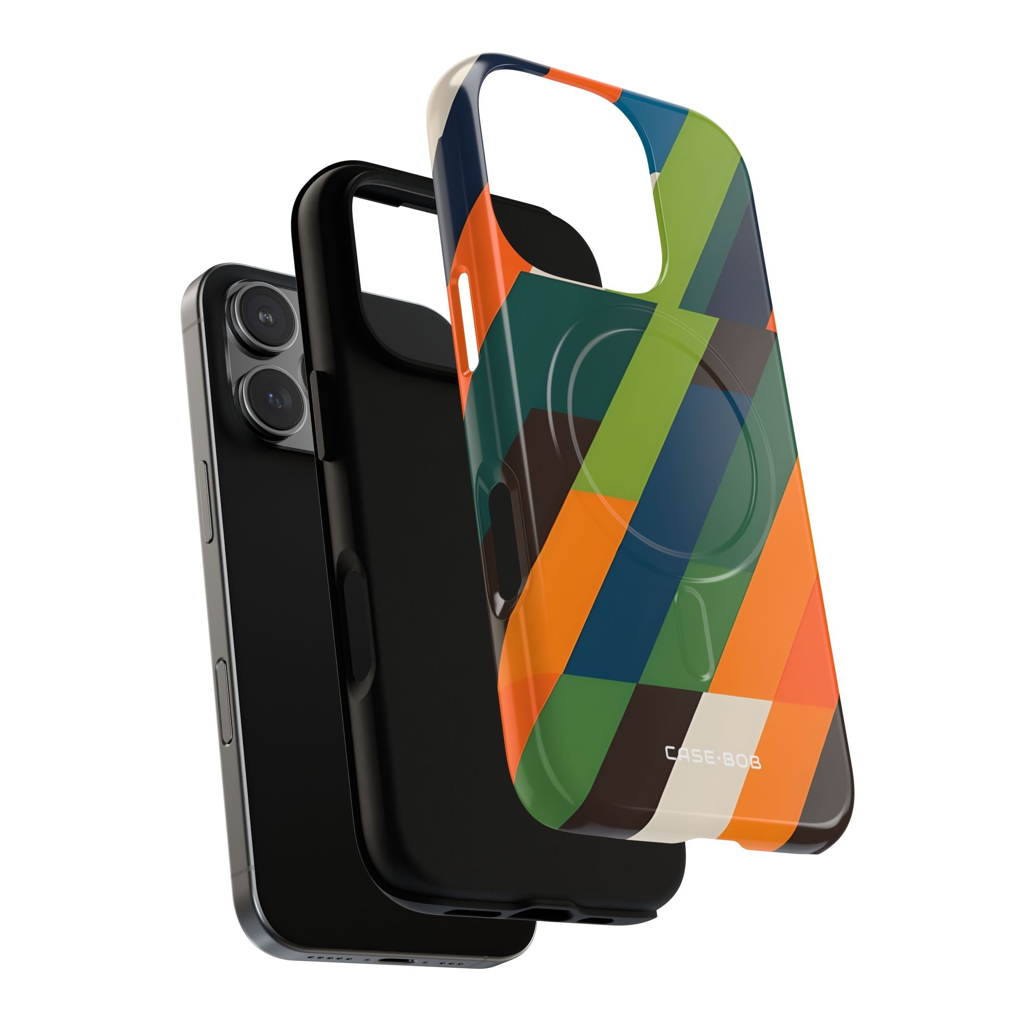 Diagonal Blaze iPhone 16 Pro Case - Tough+