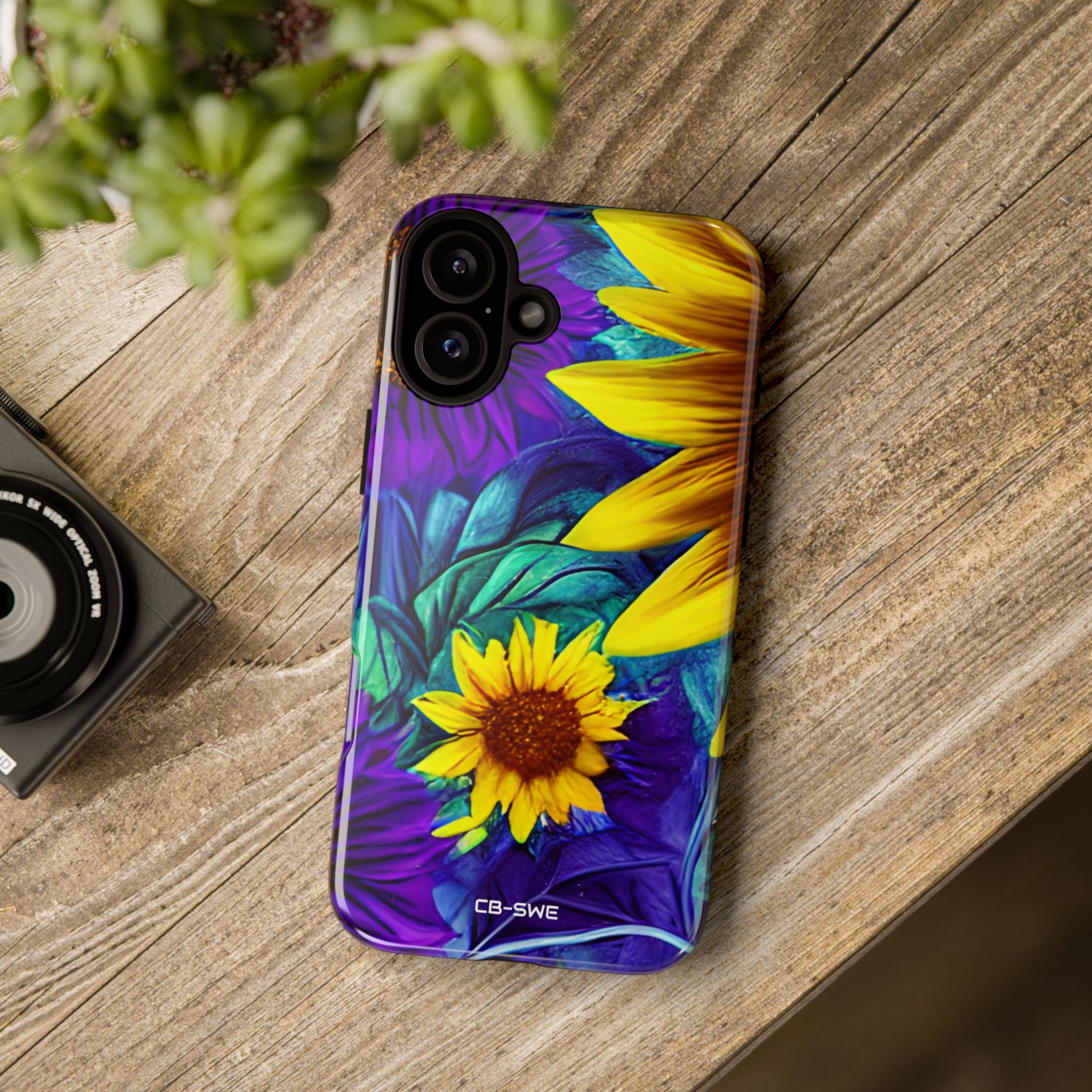 Surreal Floral Dreamscape - iPhone Case
