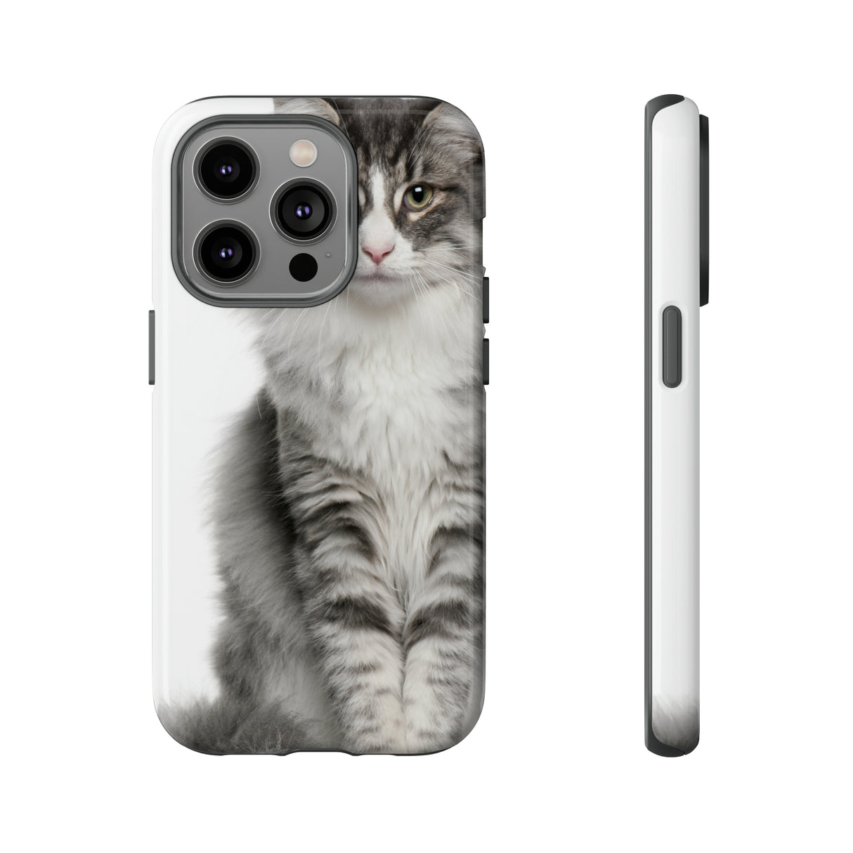 Forest Cat - Protective Phone Case