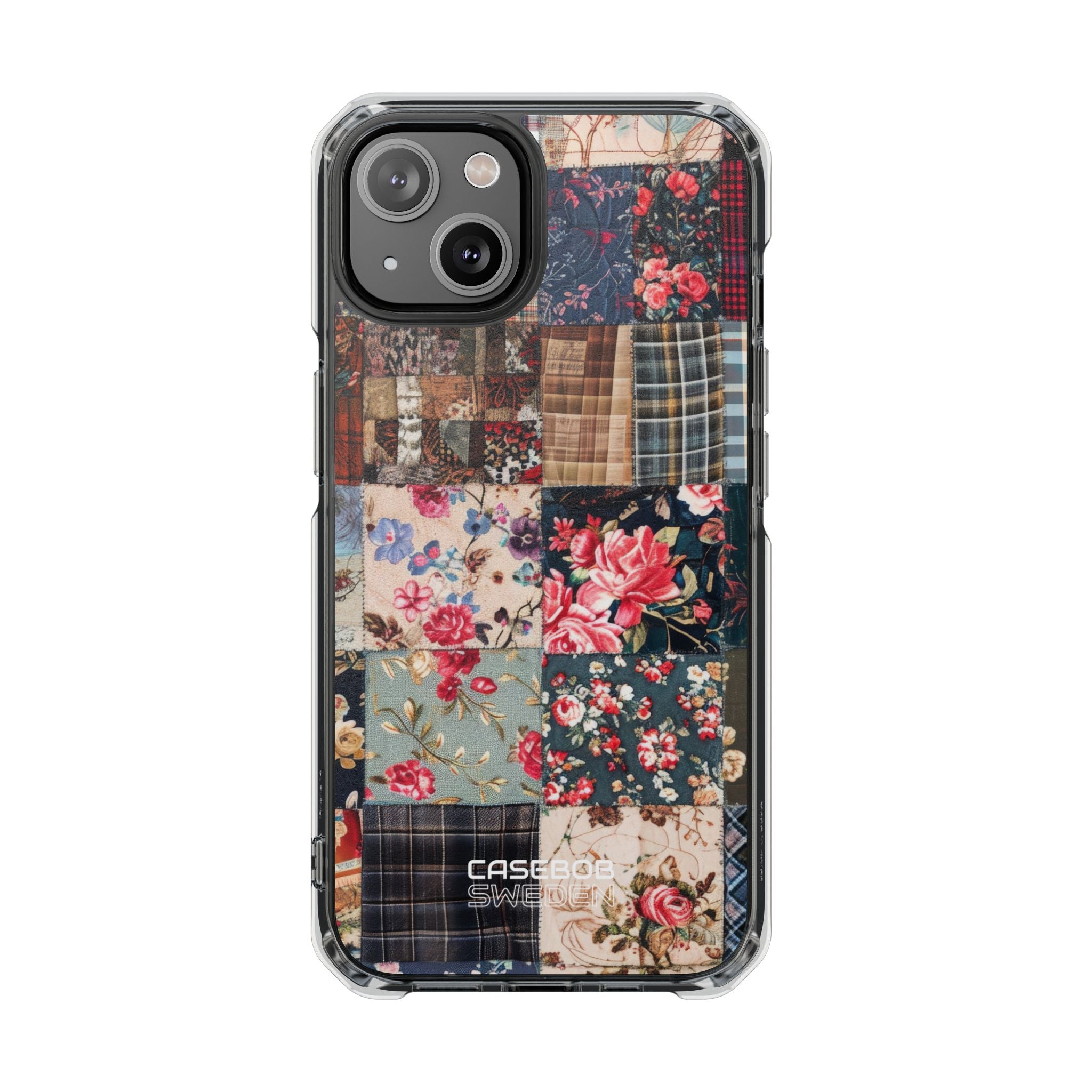 Patchwork Floral Quilt iPhone 14 - Impact Clear+