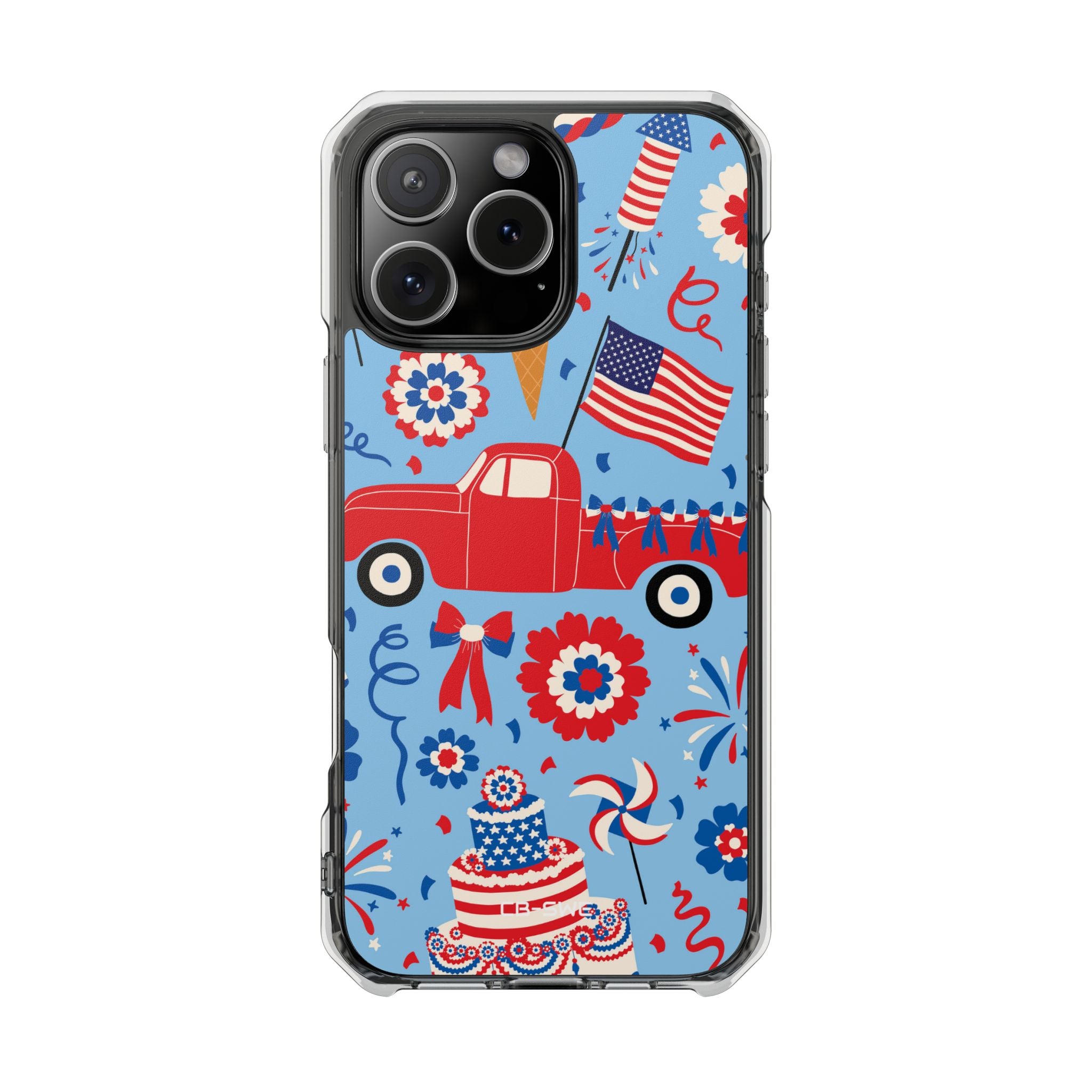 Festive Truck Parade iPhone Case - Impact