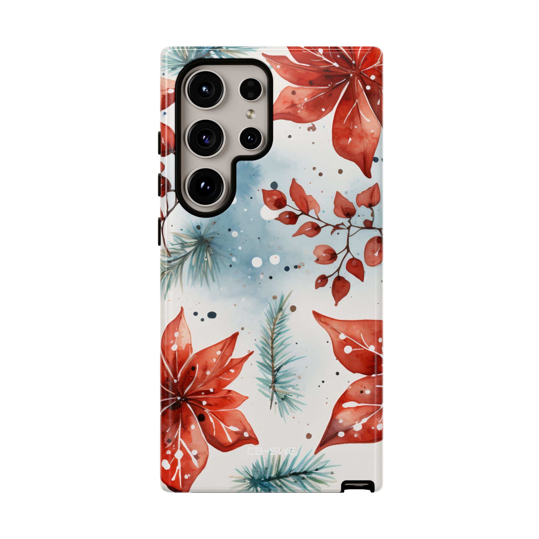Poinsettias Bloom Bright - Samsung Case
