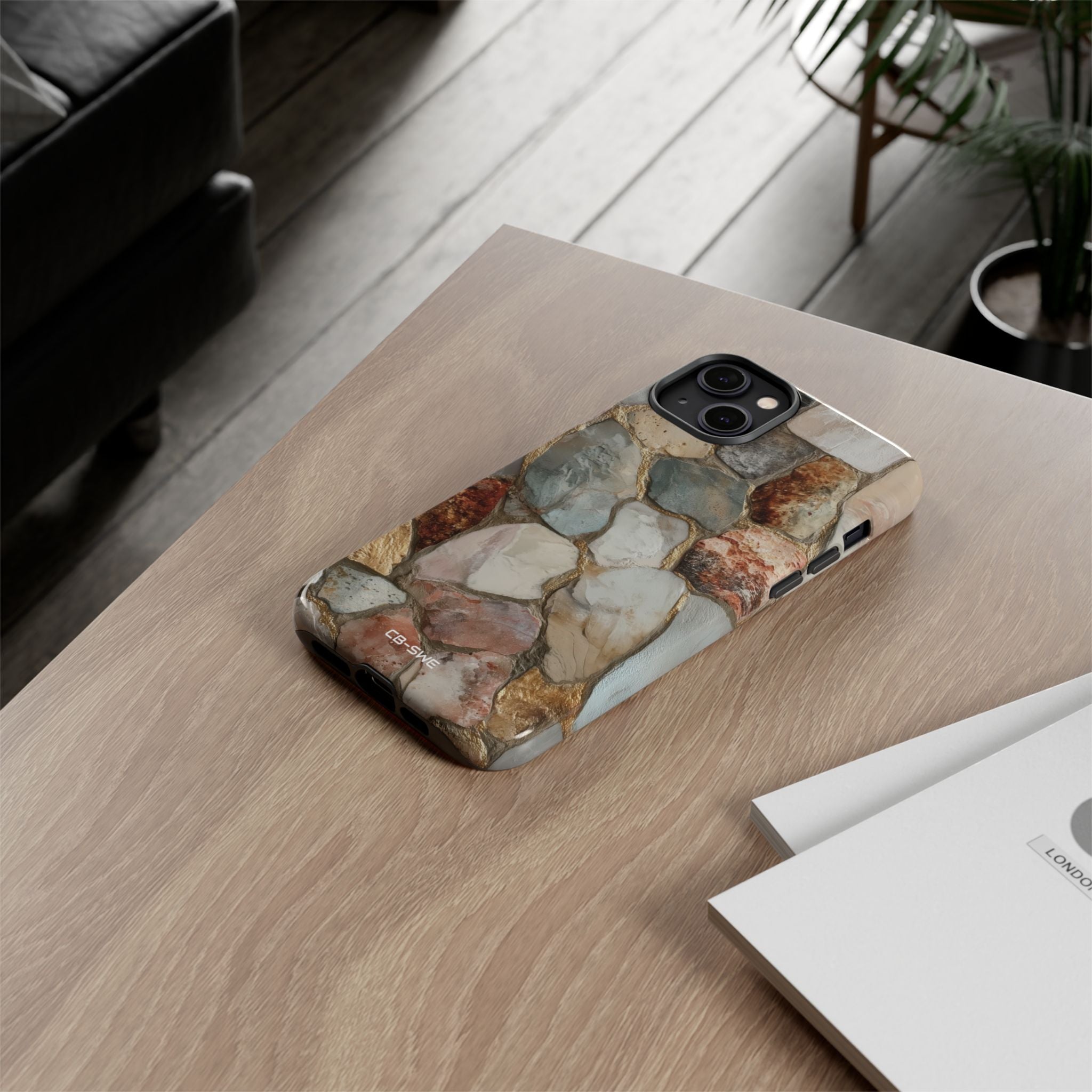 Stone Mosaic Dance - iPhone Case