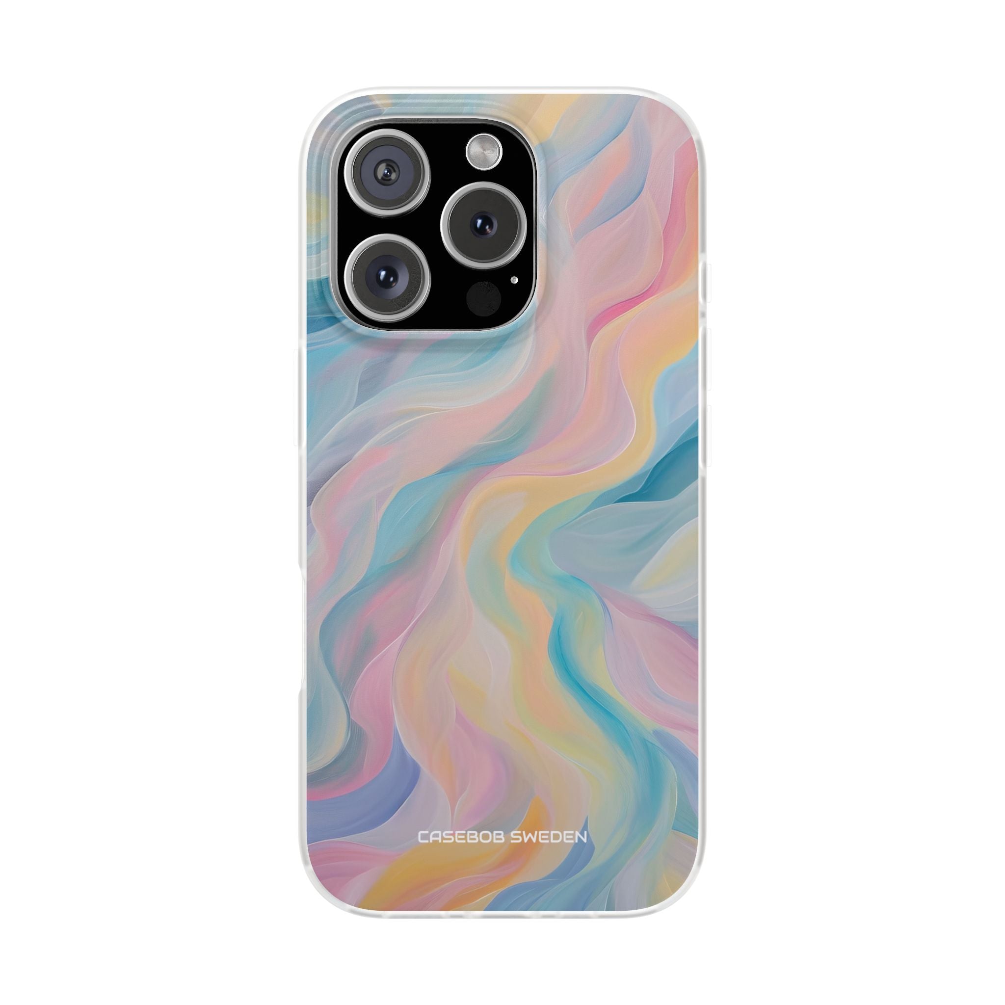 Dreamy Pastel Swirls - Flexi iPhone 16 Phone Case