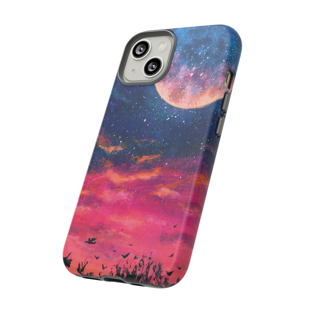 Oil painting - Big Planet - Protective Phone Case