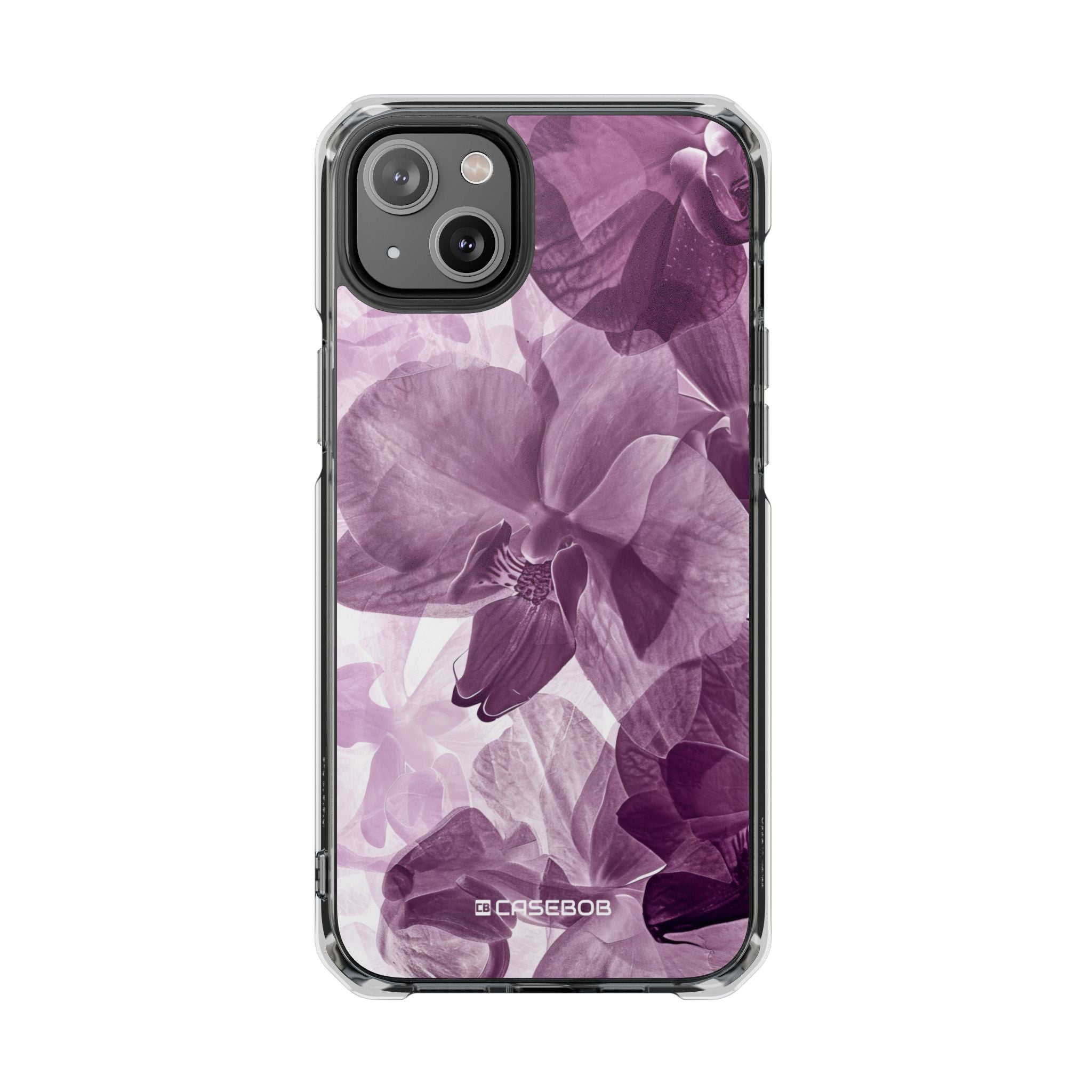 Radiant Orchid  - Clear Impact Case for iPhone