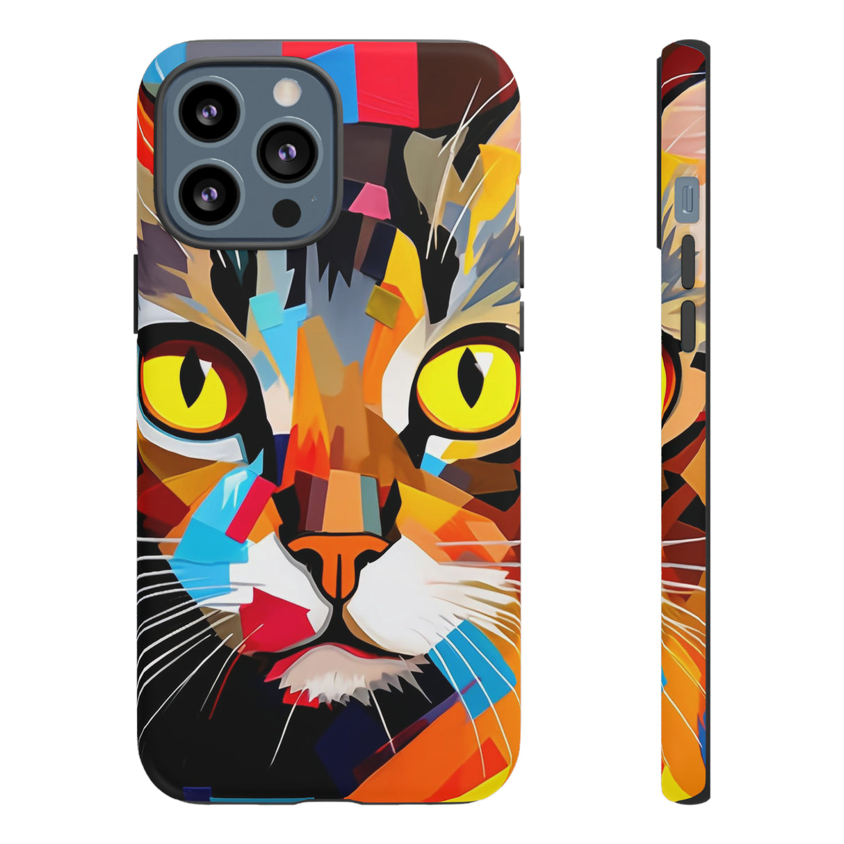 Abstract Kitty Palette Samsung Case (Protective)