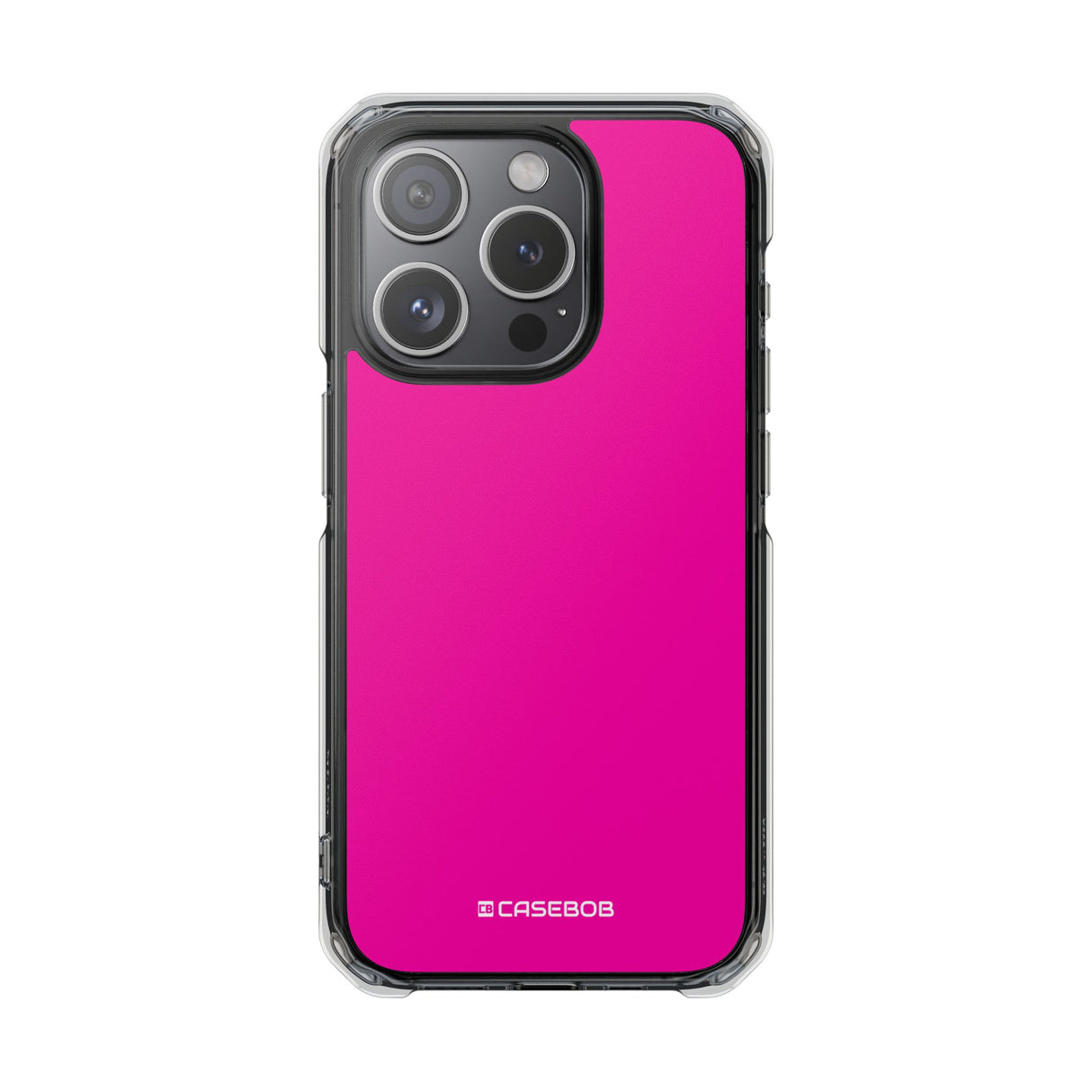 Hollywood Cerise | Handyhülle für iPhone (Clear Impact Case – magnetisch) 