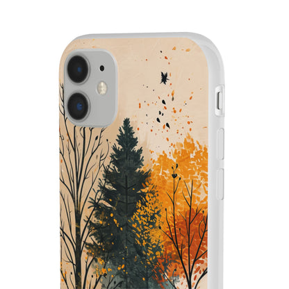 Autumnal Whispers | Flexible Phone Case for iPhone